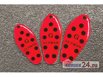 Лепесток для блесны GR Myr Fluo, цвет 041